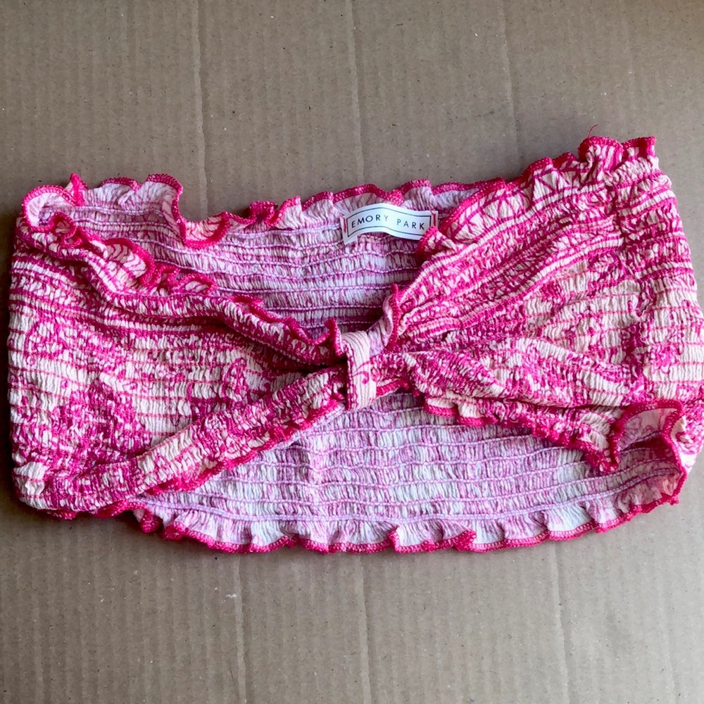 Emory Park bandeau top